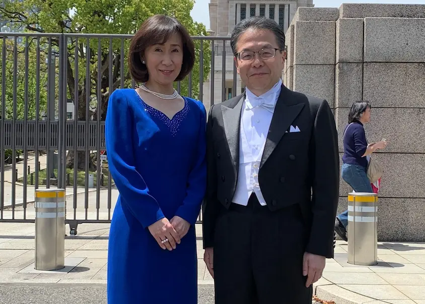 現在の妻・林久美子との馴れ初め